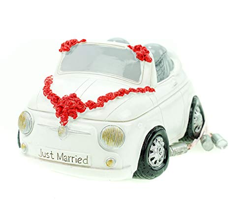 UDO Schmidt GmbH & Co Spardose Mini Cabrio Hochzeit mit Dosen Sparschwein von Kremers Schatzkiste