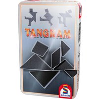 Schmidt MBS Tangram in Metalldose Geschicklichkeitsspiel von Schmidt