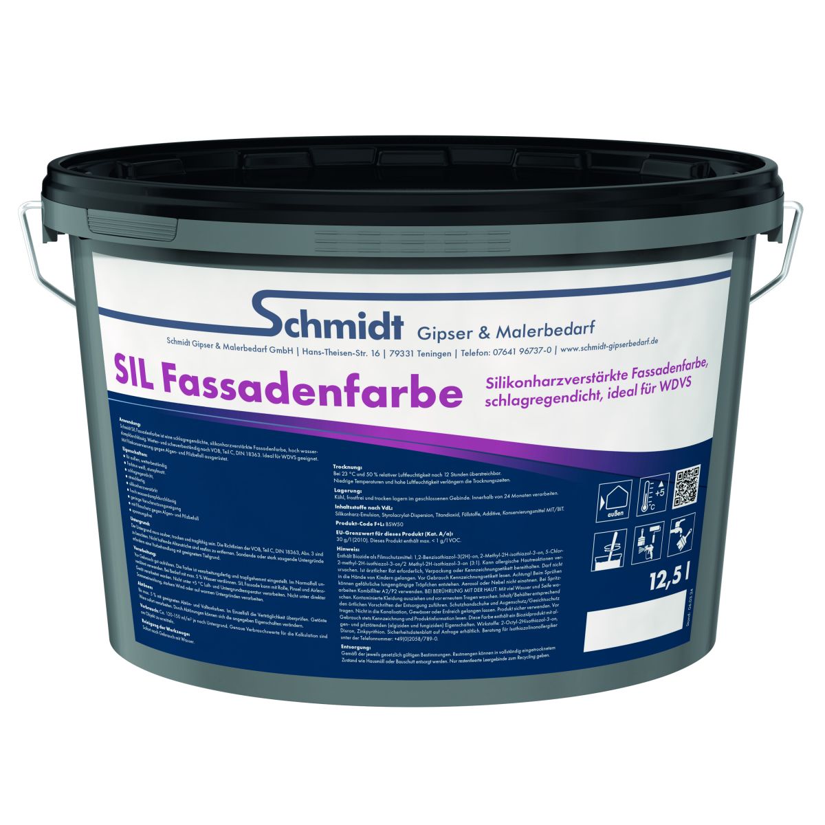 Schmidt SIL Fassadenfarbe Schmidt SIL Fassadenfarbe von Schmidt