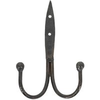 Haken Metall Schwarz von SchmiedKunst