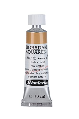 Schmincke – HORADAM® AQUARELL - feinste Künstler-Aquarellfarben, Umbra Natur - 15 ml von Schmincke