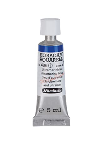 Schmincke – HORADAM® AQUARELL - feinste Künstler-Aquarellfarben, Ultramarinblau - 5 ml Schmincke – HORADAM® AQUARELL - feinste Künstler-Aquarellfarben, Ultramarinblau - 5 ml von Schmincke