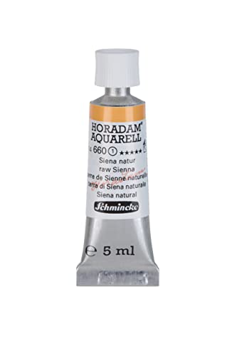 Schmincke – HORADAM® AQUARELL - feinste Künstler-Aquarellfarben, Siena natur - 5 ml von Schmincke