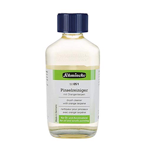 Schmincke – 50051 – Detergente per Pennelli – Arancione terpène – 200 ml von Schmincke