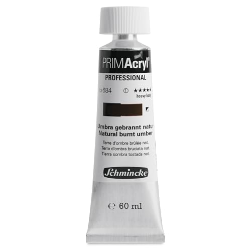 Schmincke – PRIMAcryl® - feinste Künstler-Acrylfarben, Umbra gebrannt natur - 60 ml von Schmincke