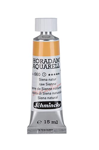 Schmincke – HORADAM® AQUARELL - feinste Künstler-Aquarellfarben, Siena natur - 15 ml von Schmincke