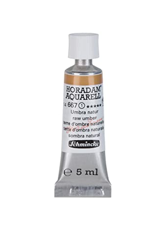 Schmincke – HORADAM® AQUARELL - feinste Künstler-Aquarellfarben, Umbra natur - 5 ml von Schmincke