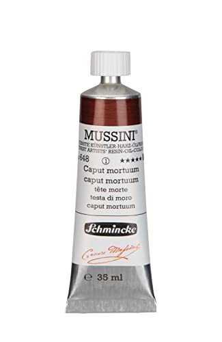 Schmincke MUSSINI® - feinste Künstler-Harz-Ölfarben, Caput mortuum - 35 ml von Schmincke