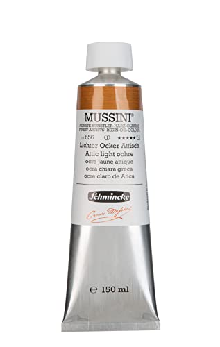 MUSSINI® - feinste Künstler-Harz-Ölfarben, Lichter Ocker Attisch - 150 ml von Schmincke