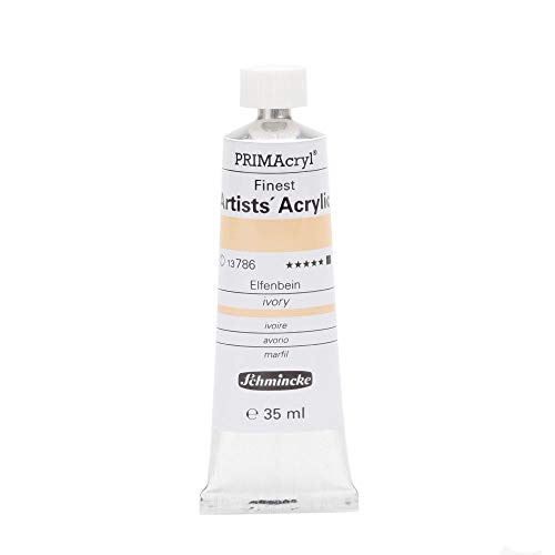 Schmincke – PRIMAcryl® - feinste Künstler-Acrylfarben, Elfenbein - 35 ml von Schmincke