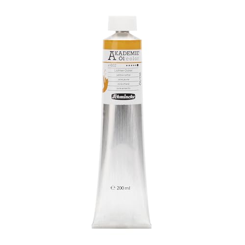 Schmincke – AKADEMIE® Öl color - feine Künstler-Ölfarben, Lichter Ocker - 200 ml von Schmincke