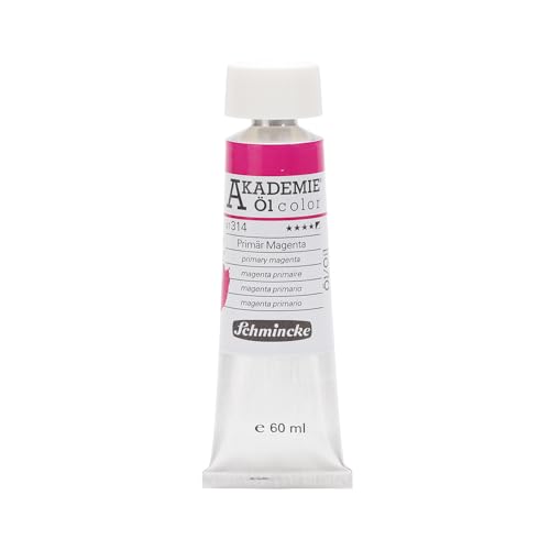 Schmincke – AKADEMIE® Öl color - feine Künstler-Ölfarben, Primär Magenta - 60 ml von Schmincke