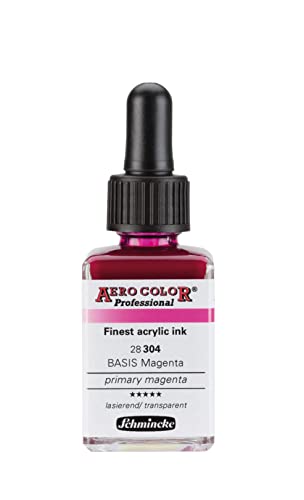 Schmincke – AERO COLOR® Professional - feinste Airbrushfarben, BASIS Magenta - 28 ml von Schmincke