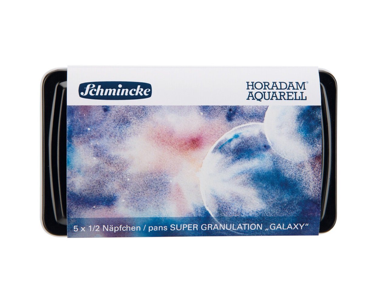 Schmincke Aquarellfarbe HORADAM Aquarell Super Granulation 5 x 1/2 Näpfchen, inkl. Pinsel von Schmincke