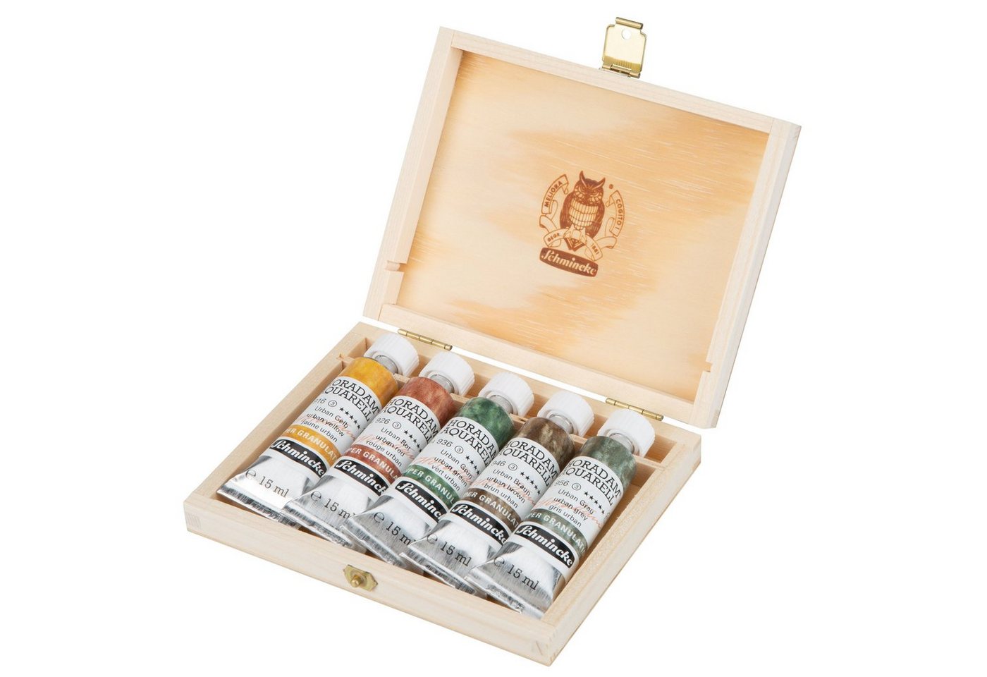 Schmincke Aquarellfarbe Horadam im Holzkasten - Urban - 5 x 15ml Supergranulation 74 893 097 Schmincke Aquarellfarbe Horadam im Holzkasten - Urban - 5 x 15ml Supergranulation 74 893 097 von Schmincke