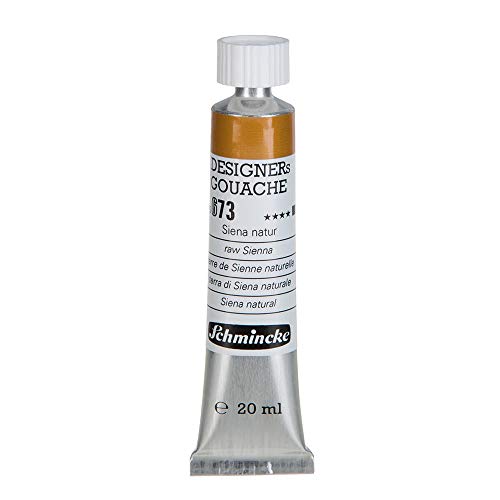 Schmincke – DESIGNERs Gouache - feinste Gouache (Farbtöne nach HKS®), Siena natur - 20 ml von Schmincke