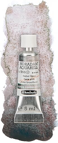 Schmincke – HORADAM® AQUARELL, Super Granulation, Nebel Rosa, 5 ml, sehr stark granulierende Farbtöne, feinste, supergranulierende Aquarellfarben von Schmincke