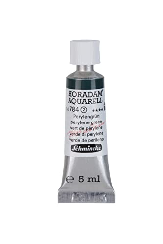 Schmincke – HORADAM® AQUARELL - feinste Künstler-Aquarellfarben, Perylengrün - 5 ml von Schmincke