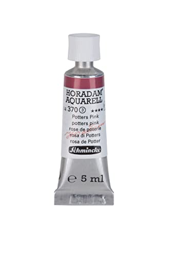 Schmincke – HORADAM® AQUARELL - feinste Künstler-Aquarellfarben, Potters Pink - 5 ml von Schmincke