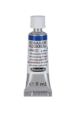 Schmincke – HORADAM® AQUARELL - feinste Künstler-Aquarellfarben, Ultramarin feinst - 5 ml von Schmincke