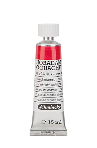 Schmincke – HORADAM® GOUACHE - feinste Künstler-Gouache, Kadmiumrot hell - 15 ml von Schmincke