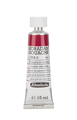 Schmincke – HORADAM® GOUACHE - feinste Künstler-Gouache, Krapplack dunkel - 15 ml von Schmincke