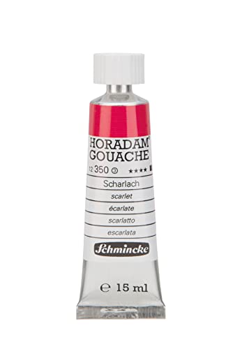 Schmincke – HORADAM® GOUACHE - feinste Künstler-Gouache, Scharlach - 15 ml von Schmincke