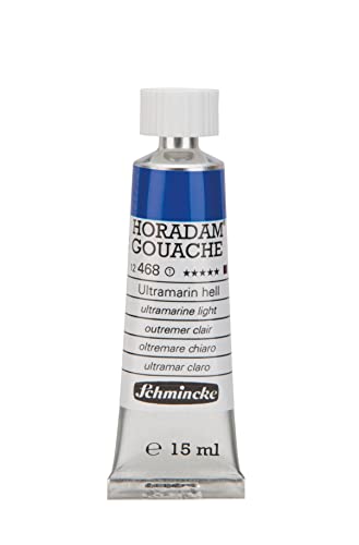 Schmincke – HORADAM® GOUACHE - feinste Künstler-Gouache, Ultramarin hell - 15 ml von Schmincke