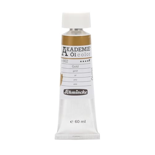 Schmincke – AKADEMIE® Öl color - feine Künstler-Ölfarben, Gold - 60 ml von Schmincke