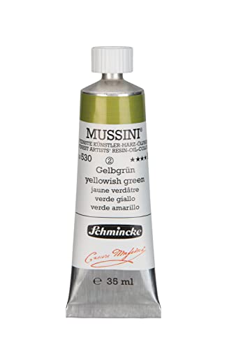 Schmincke MUSSINI® - feinste Künstler-Harz-Ölfarben, Gelbgrün - 35 ml von Schmincke