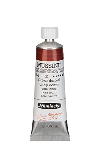 Schmincke MUSSINI® - feinste Künstler-Harz-Ölfarben, Ocker dunkel - 35 ml von Schmincke