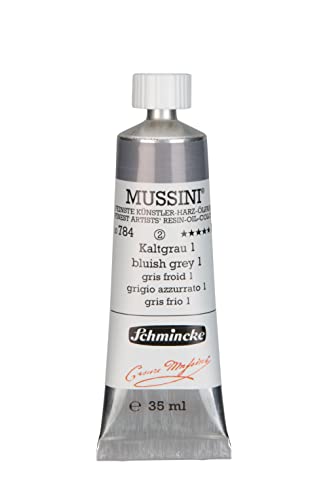 Schmincke MUSSINI® - feinste Künstler-Harz-Ölfarben, Kaltgrau 1-35 ml von Schmincke