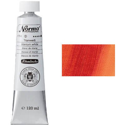 Schmincke – Norma® Professional - feinste Künstler-Ölfarben, Mohnrot - 120 ml von Schmincke