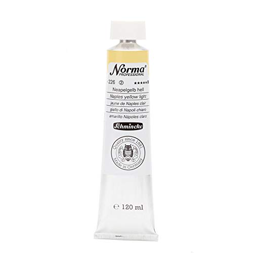 Schmincke – Norma® Professional - feinste Künstler-Ölfarben, Neapelgelb hell - 120 ml von Schmincke