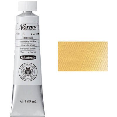 Schmincke – Norma® Professional - feinste Künstler-Ölfarben, Neapelgelb hell - 120 ml von Schmincke