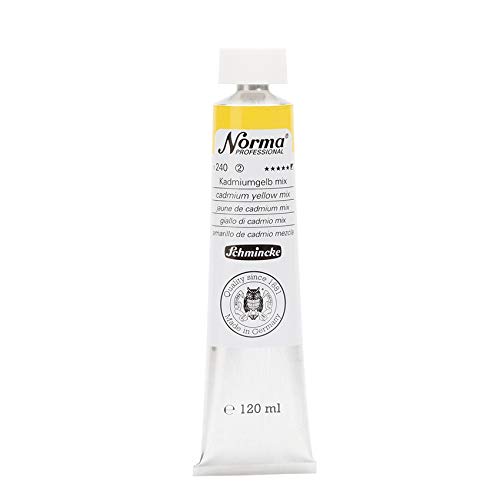 Schmincke – Norma® Professional - feinste Künstler-Ölfarben, Kadmiumgelb mix - 120 ml von Schmincke