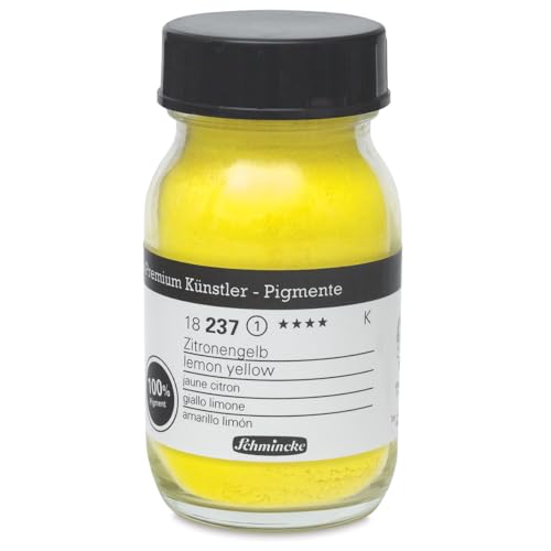 Schmincke feinste Künstler-Pigmente, Zitronengelb - 100 ml von Schmincke