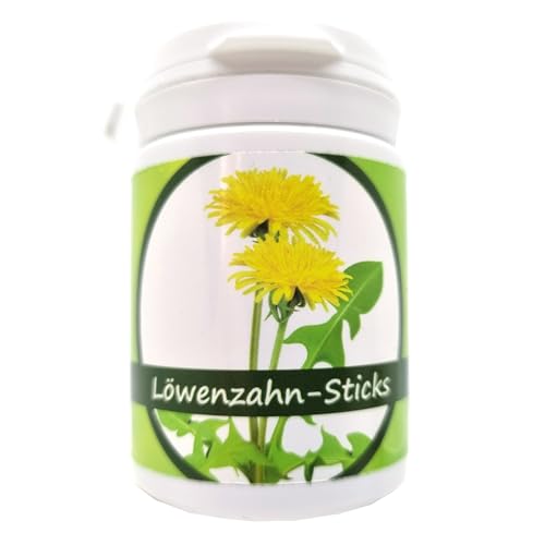 50g Futter Sticks (Löwenzahn) für Garnelen in Schraubdose/Welse, Krebse, Schnecken, Pellets von Schmitt Aquaristik