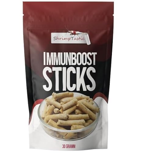 Immunboost-Sticks (30g) für Garnelen, Welse, Krebse, Schnecken, Wirbellose von Schmitt Aquaristik