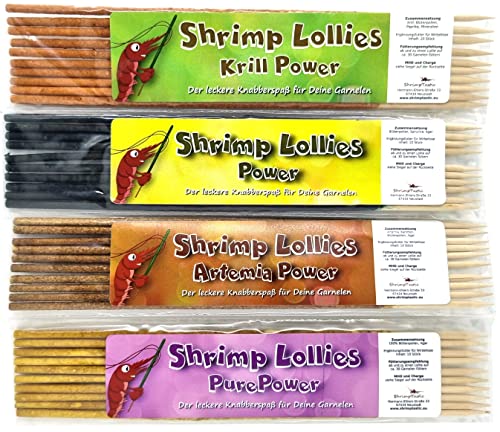Schmitt Aquaristik Shrimp Lollies Power Set / 4x10 Stück = 40 Garnelen Lutscher Stangen Schmitt Aquaristik Shrimp Lollies Power Set / 4x10 Stück = 40 Garnelen Lutscher Stangen von Schmitt Aquaristik