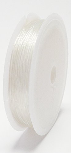 10m elastischer Nylonfaden Ø 1mm transparent Nylonschnur Schnur -216 von Schmuck-Traumwelt