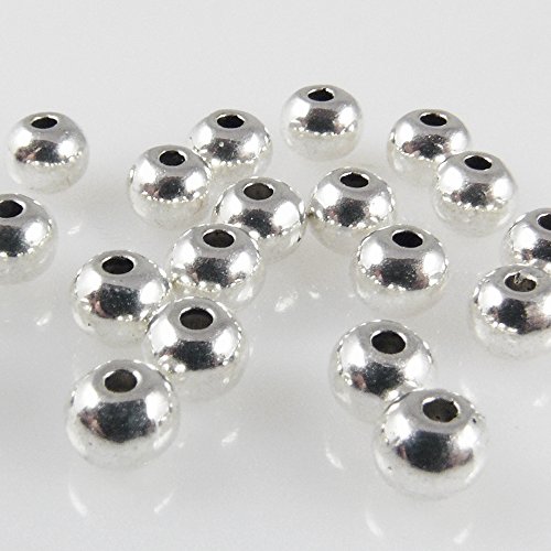 20 Metallperlen Spacer 4x5mm Metall Beads altsilber Metallkugeln -1760 20 Metallperlen Spacer 4x5mm Metall Beads altsilber Metallkugeln -1760 von Schmuck-Traumwelt