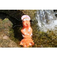 Garnele Karl Getöpfert, Frostfeste Gartendeko Aus Keramik, Maritime Deko, Meeresbewohner von SchmuckerinaDesign