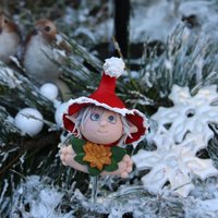 Kleine Weihnachtselfe Zum Stecken, Weihnachtsstern, Gartenstecker, Weihnachtsdeko Kleine Weihnachtselfe Zum Stecken, Weihnachtsstern, Gartenstecker, Weihnachtsdeko von SchmuckerinaDesign