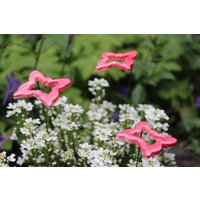 Schmetterlinge Rot Bunt Blumenstecker Pflanzstecker Balkondeko Pflanzkübel Gartendekoration von SchmuckerinaDesign
