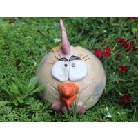 Spardose, Getöpfertes Huhn, Keramikhuhn, Lustiges Sparbüchse, Sparen von SchmuckerinaDesign