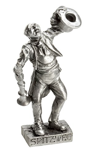Schnabel-Schmuck Der Bettelmusikant Spitzweg, 8,5 cm, Silber von Schnabel-Schmuck
