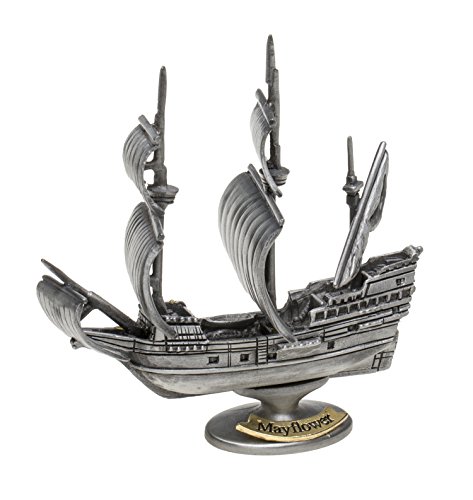 Schnabel-Schmuck Mayflower Zinnminiatur Schiff von Schnabel-Schmuck