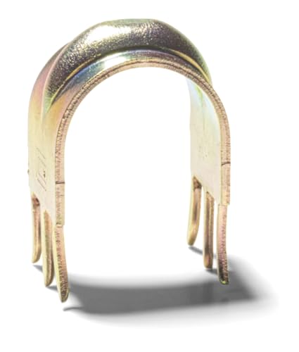Schnabl CF16 C-Fix Schelle – 16mm Rohrschelle zur Schlagmontage auf Gipswänden – Hochwertige Metallschelle für die Befestigung von Rohren – 15 Stück von Schnabl