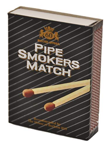 jameitop®Pipe Smokers Zigarren Streichhölzer 60 Stück 56 MM von jameitop